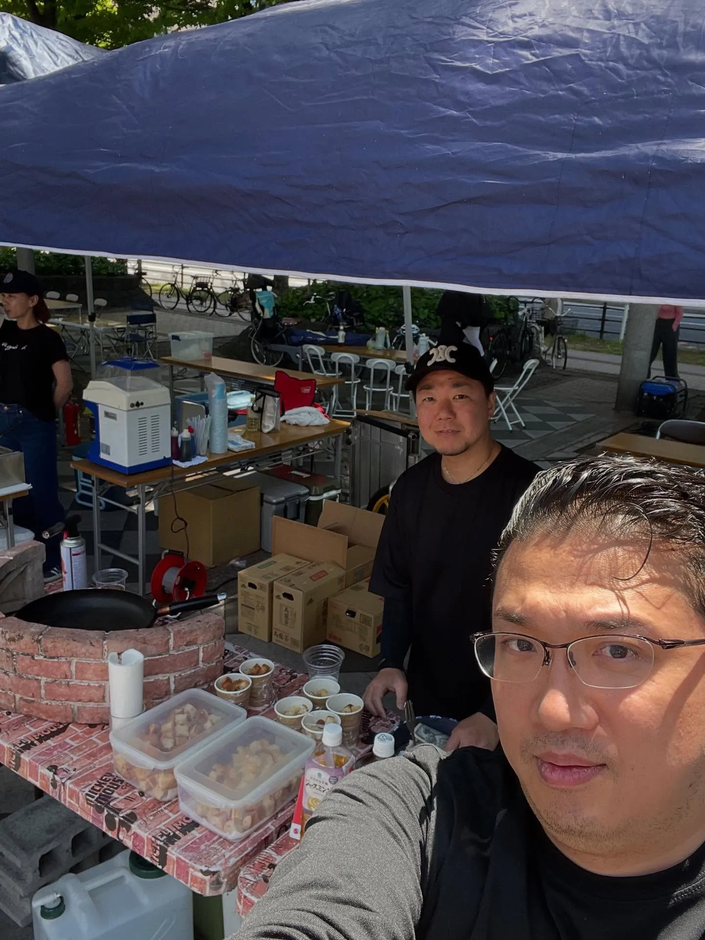 千葉の中央公園でイベント出店中!!